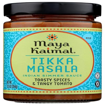 Maya Kaimal Tikka Masala Mild Indian Simmer Sauce (6x12.5Oz)