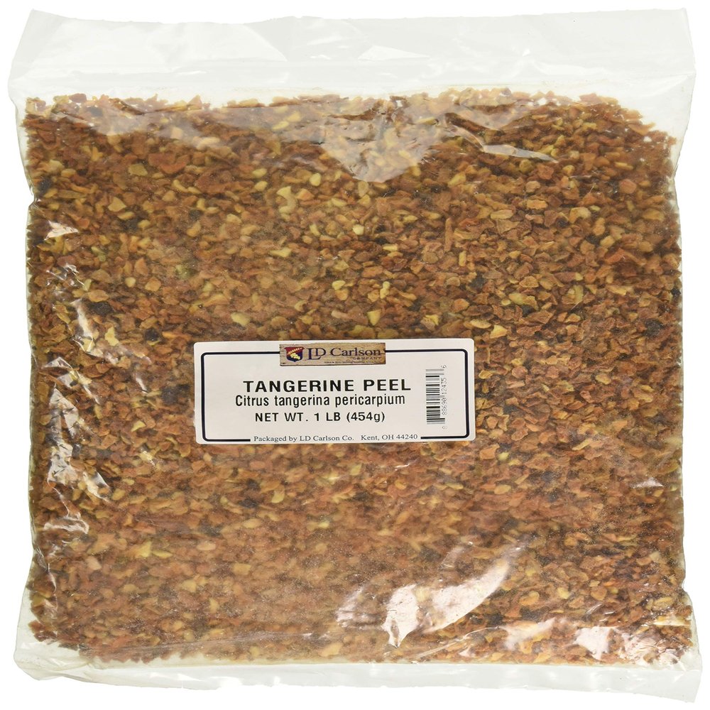 Bulk Dried Citrus Peel For Beer and Wine Making - 1 LB (Tangerine)