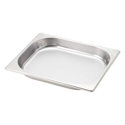 TKG Corporation AHTA014 Donham Hotel Pan, 1/2, Depth 1.6 Inches (40 mm), 18-8 Stainless Steel
