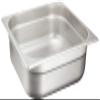Endoshoji TKG AHTA010 Stainless Steel Hotel Pan, 3/2 Size, 14.0 x 12.8 x Height 3.9 inches (354 x 325 x 100 mm), Uses 18-8 Stainless Steel, Excellent Durability and Corrosion Resistance, Convenient view 1