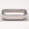 Endoshoji TKG AHTA010 Stainless Steel Hotel Pan, 3/2 Size, 14.0 x 12.8 x Height 3.9 inches (354 x 325 x 100 mm), Uses 18-8 Stainless Steel, Excellent Durability and Corrosion Resistance, Convenient view 3