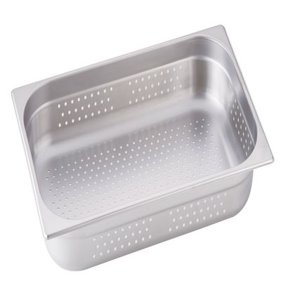 TKG Corporation AHTA102 Don Nam Perforated Hotel Pan, 1/1, Depth 1.6 inches (40 mm), 18-8 Stainless Steel