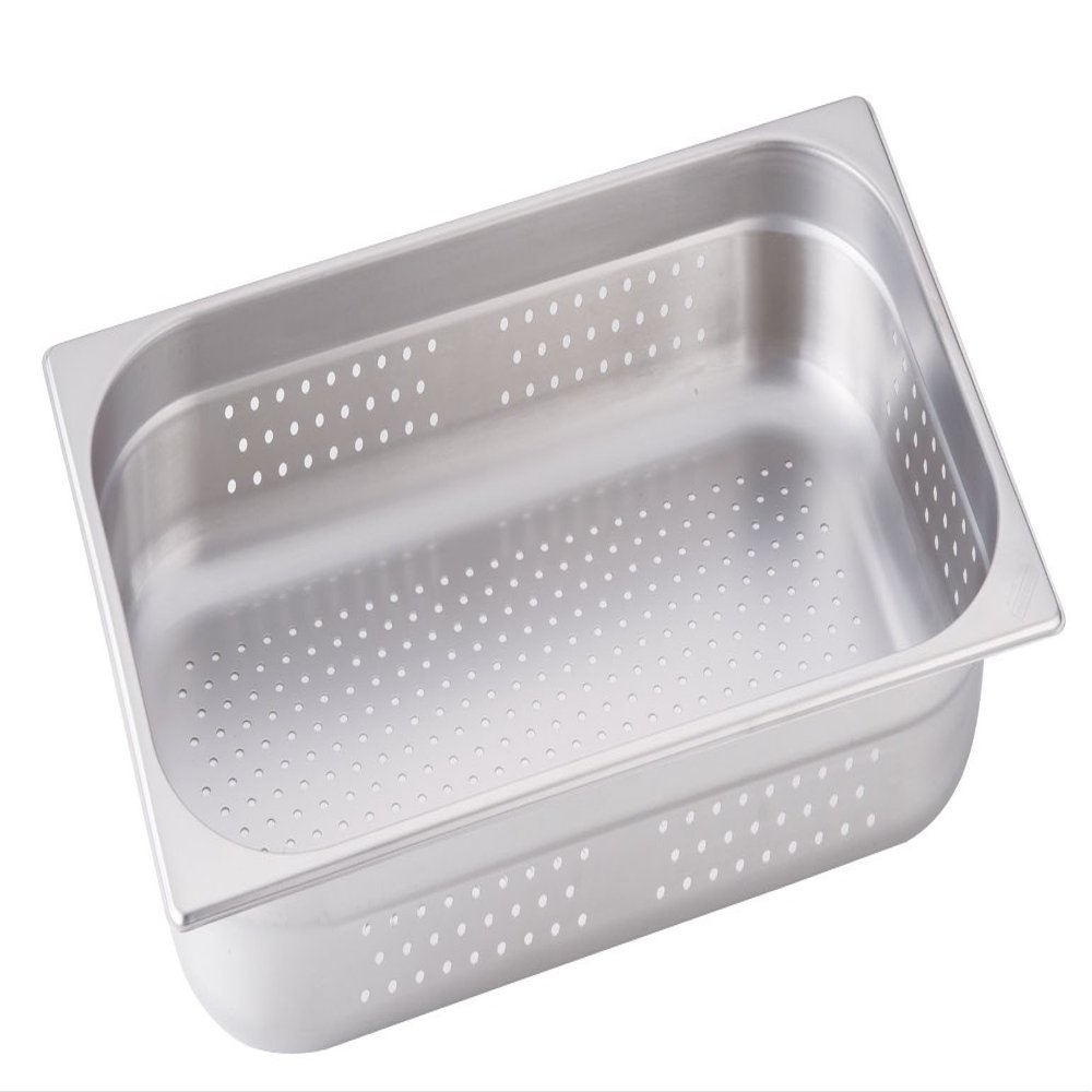 TKG Corporation AHTA102 Don Nam Perforated Hotel Pan, 1/1, Depth 1.6 inches (40 mm), 18-8 Stainless Steel