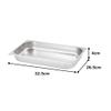  TKG Corporation AHTA102 Don Nam Perforated Hotel Pan, 1/1, Depth 1.6 inches (40 mm), 18-8 Stainless Steel view 2