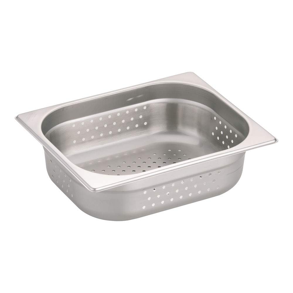 TKG Corporation AHTA114 Don Nam Perforated Hotel Pan, 1/2, Depth 3.9 inches (100 mm), 18-8 Stainless Steel