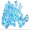 2 Pounds of Blue Acrylic Ice Rock Vase Gems or Table Scatters view 1