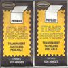 Supersafe Stamp Hinges TWO Packs of 1000 -- Total of 2000 Hinges view 1