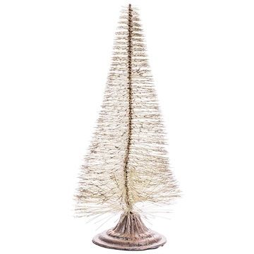 20" Glittered Bottlebrush Pine Tree (pack of 2)