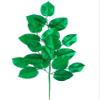 Arcadia Silk Plantation 20" Glittered Lemon Leaf Spray Emerald Green (Pack of 24) view 1