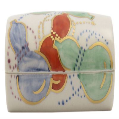 Kyo-Ware TG-010A Shimizu Ware Hand-Painted Koto-Shaped Toothpick, Gourd