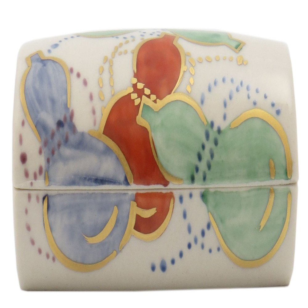 Kyo-Ware TG-010A Shimizu Ware Hand-Painted Koto-Shaped Toothpick, Gourd