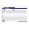 (6 Pack Value Bundle) TOP46373 Avoid Verbal Orders Manifold Book, 6 1/4 x 4 1/4, Two-Part Carbonless, 50/Book view 1