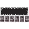 Amscan Decorating Kit Party Dcor, 65" x 33 1/2", Black/White view 2