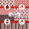 YouCustomizeIt Personalized Ladybugs & Gingham Glass Soap & Lotion Bottle - Single Bottle view 4