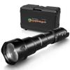 UniqueFire 2002D Vcsel 850nm IR Illuminator Flashlight Lights for Night Vision,Fresnel Lens Zoomable Infrared Illuminator IR Spotlight,Rapid Dimmer Switch, Max Lighting 1000M view 1