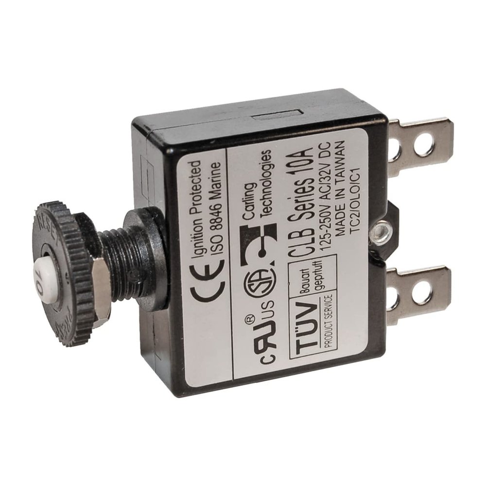 Blue Sea - 7052-BSS Circuit Breaker Push Button QC 5A (1EA)