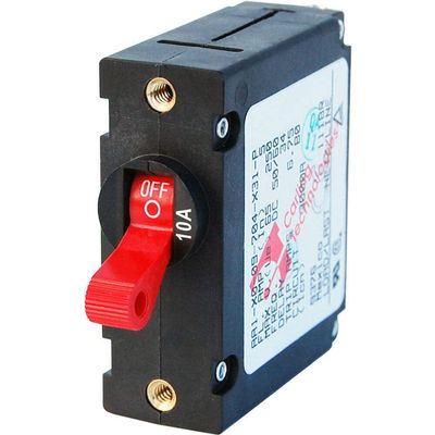 Blue Sea - 7205B-BSS Circuit Breaker AA1 10A Red (10EA)