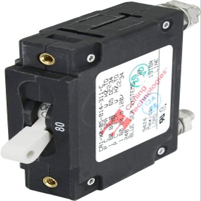 Blue Sea - 7248-BSS Circuit Breaker CA1Toggle 80A Wht (1EA)