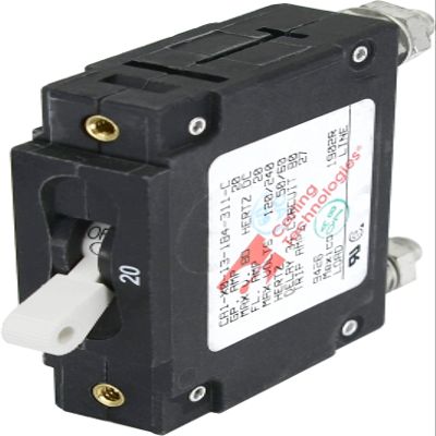 Blue Sea - 7353-BSS Circuit Breaker CA1Toggle 20A Wht (1EA)