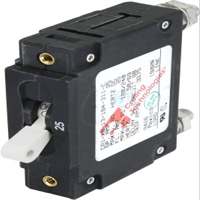 Blue Sea - 7354-BSS Circuit Breaker CA1Toggle 25A Wht (1EA)