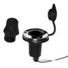 Perko Locking Collar Pole Light Mounting Base - 2 Pin - Round - Stainless Steel view 1