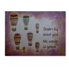 Trademark Fine Art Hot Air Balloons, Sweet Girl by Nicole Dietz Hanging Art Piece, 18"x24" view 1