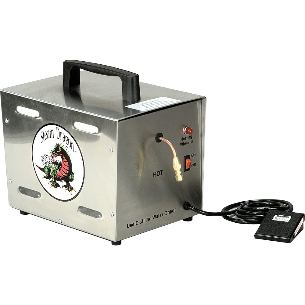 Silver Dragon Steamer, 110 Volt, Item No. 24.970