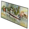Caroline's Treasures JMK1321HRM2858 Shrimp Boats Ocean Springs Shrimper Indoor/Outdoor Runner Mat 28x58, view 1