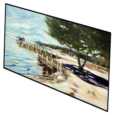 Caroline's Treasures JMK1338HRM2858 Going to The Pier Sailboats Indoor/Outdoor Runner Mat 28x58,