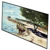 Caroline's Treasures JMK1338HRM2858 Going to The Pier Sailboats Indoor/Outdoor Runner Mat 28x58, view 1