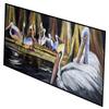 Caroline's Treasures JMK1343HRM2858 Black Pelicans Indoor/Outdoor Runner Mat 28x58, view 1