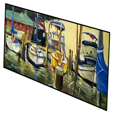 Caroline's Treasures JMK1347HRM2858 Sailboats Yacht Club Indoor/Outdoor Runner Mat 28x58,