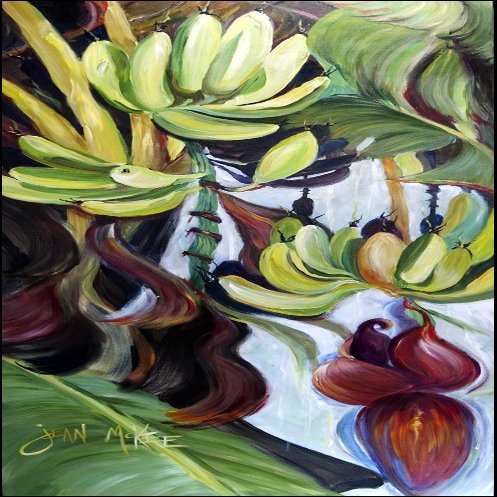 Caroline's Treasures JMK1337VRM5828 Bananas Too Indoor/Outdoor Runner Mat 58x28,
