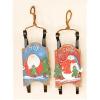 Worth Imports Metal Tabletop Snowman (Set of 3), 9" view 1