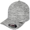 Flexfit Unisex's Stripes Melange Black/h.Grey S/M Yupoong Headwear view 1