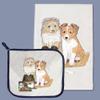 Pipsqueak Productions DP930 Sheltie Dish Towel and Pot Holder Set view 1