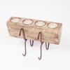 4 Hole Sugarmold Complete Candleholder Set-White view 1