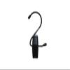 NAHANCO 610BBH Hang All Black Plastic Clip with Black Metal Hook, 4 1/2" (Pack of 100) view 1