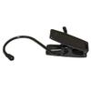 NAHANCO 610BBH Hang All Black Plastic Clip with Black Metal Hook, 4 1/2" (Pack of 100) view 3