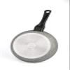 Barazzoni Monolithic Pan, Internal Coating in Marmotech Plus with 6 Layers Stone Effect, Diameter 28 cm, 2.6 liters. Made in Italy. view 2
