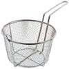 5 X Update International FB-9 Nickel Plated Round Wire Fry Basket, 9-1/2-Inch view 1