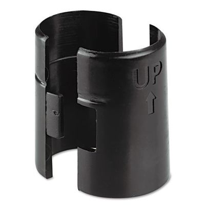 5 X Wire Shelving Shelf Lock Clips, Plastic, Black, 4 Clips/Pack / 20 Clips Total