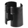 5 X Wire Shelving Shelf Lock Clips, Plastic, Black, 4 Clips/Pack / 20 Clips Total view 1