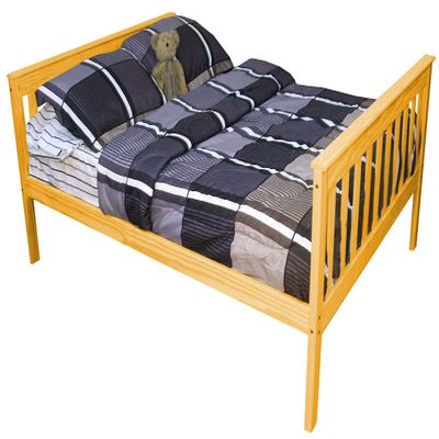 Furniture Barn USA- Full Size- Mission Syle Bed- Painted, Stained or Unfinished Pine, Honey Stain