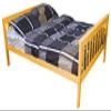 Furniture Barn USA- Full Size- Mission Syle Bed- Painted, Stained or Unfinished Pine, Honey Stain view 1