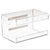 Heathrow Scientific HS234522 Large Clear Acrylic Lab Wipe Holder, 320 x 127 x 97 mm, Translucent view 1