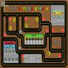 Play Time Kids Reversible Area Rug Race Track Learning Carpet Sports Design Game Room, 7 ft 9 in x 10 ft, Brown view 1