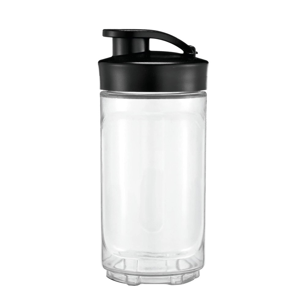 WMF 416940071 Bottle for Mix&Go 0,3 L, 28 x 18 x 18 cm, Black/Transparent