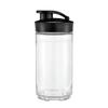 WMF 416940071 Bottle for Mix&Go 0,3 L, 28 x 18 x 18 cm, Black/Transparent view 1