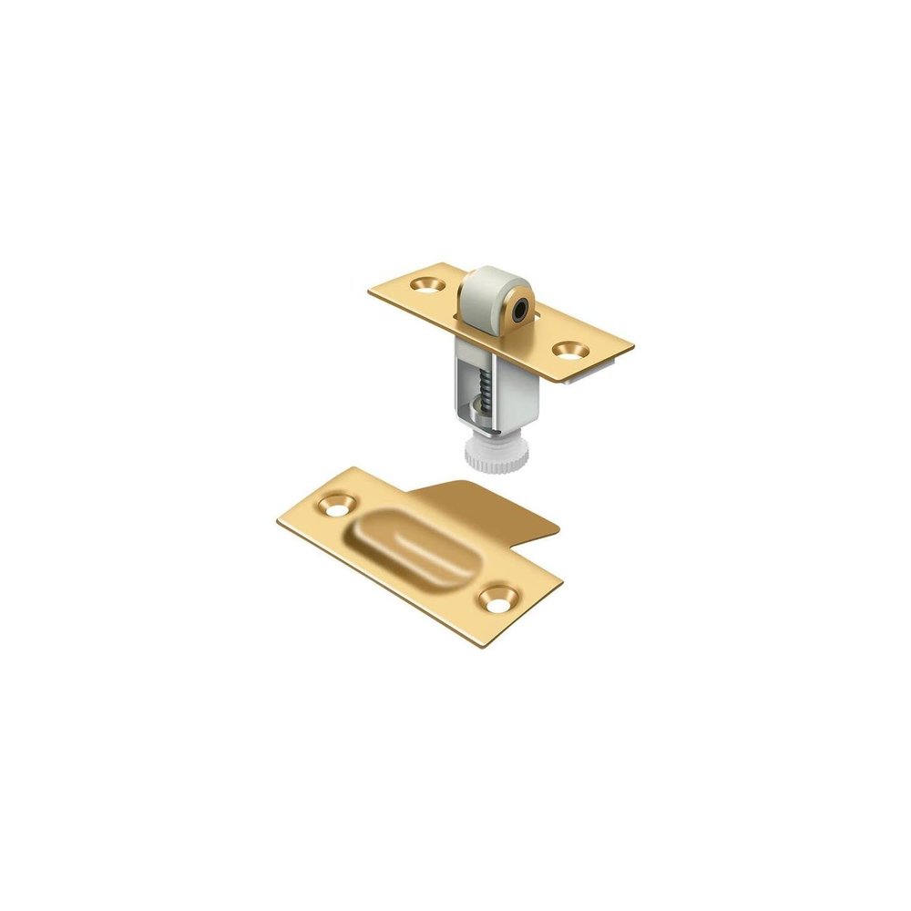Adjustable Roller Catch Finish: PVD Polished Brass